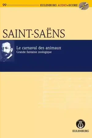 Eulenburg SAINT-saens Camille - Le Carnaval Des Animaux - Conducteur + CD - Très apprécié des clients