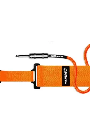 Prix cassé | Dimarzio EP1718ssor Cable Jack 5,4M Orange Neon