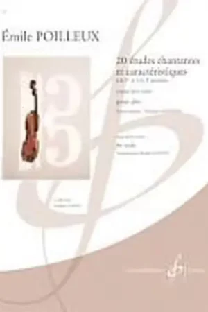Billaudot Poilleux Emile - 20 Etudes Chantantes et Caracteristiques - Alto | Prix avantageux