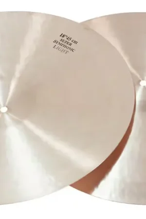 Agean Cymbales Frappées 18" Light Super Symphonic - Bronze B25 | Quantité limitée