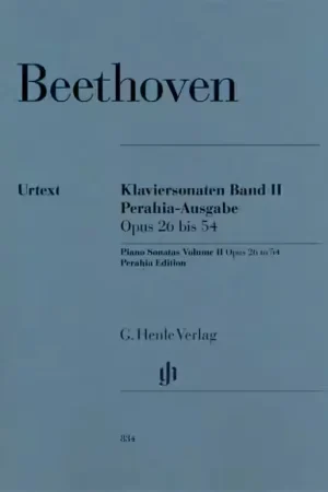 Henle Verlag Beethoven L.V. - Sonates Pour Piano Vol.2 Op.26-54 (edition Perahia) | Nouveau au catalogue