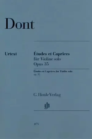 Henle Verlag Dont Jakob - Etudes & Caprices Op.35 - Violon Solo | Quantité limitée