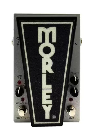 Prix doux - Morley 20/20 Power Fuzz Wah Wah Fuzz Grise