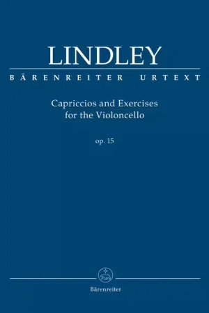 Barenreiter Lindley Robert - Capriccios & Exercices Op.15 - Violoncelle | Offre limitée