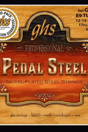 Très populaire - GHS Pedal Steel Strings E9 Tuning