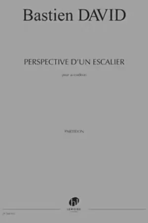 Haute qualité - Lemoine David Bastien - Perspective D'un Escalier - Accordeon
