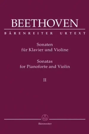 Barenreiter Beethoven - Sonates Pour Piano Forte et Violon Op. 30 - Bientôt épuisé