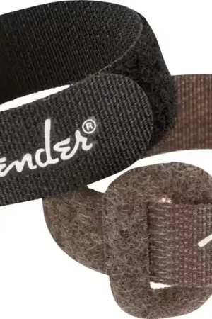 Fender 18cm Fender Cable Ties Black And Brown - Livraison express