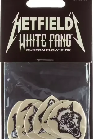 Direct fabricant - Jim Dunlop 6 x 1,00mm White Fang