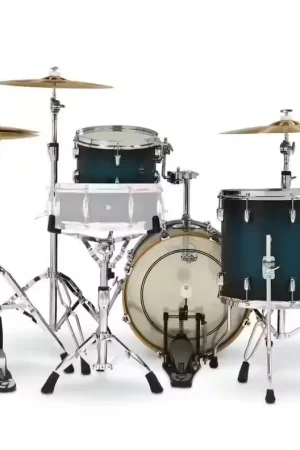 Gretsch Drums Renown Maple Jazette 18 Satin Antique Blue Burst - Offre exclusive