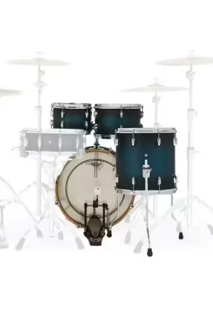 Gretsch Drums Renown Maple Fusion 20 Satin Antique Blue Burst | Prix exceptionnel