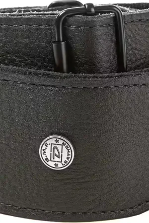 Plébiscité par les clients | Jim Dunlop BMF Leather TRI-glide Leather Black 6,3Cm