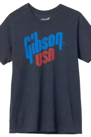 Gibson Accessories "XL" Lifestyle Usa Logo Tee - Offre exceptionnelle