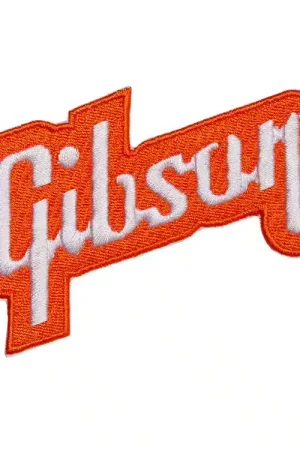 Expédition immédiate | Gibson Accessories Lifestyle Logo Patch Orange Misc