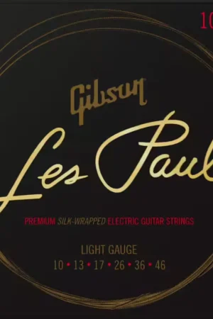 Prix spécial | Gibson Accessories Les Paul Premium SILK-wrapped Light 10-46
