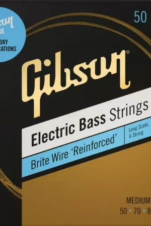 Excellente qualité | Gibson Accessories Factory Spec Brite Wire Reinforced Long Scale Medium 50-105