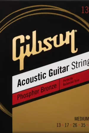 Nouveau produit | Gibson Accessories SAG-PB13 Phosphor Bronze Medium 13-56