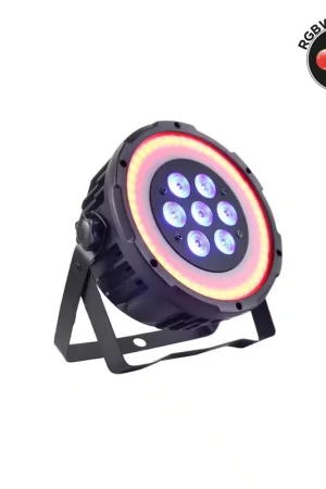 Offre spéciale | Power Lighting Par Slim 7X10W Quad Ring