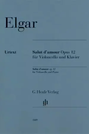 Fin de série - Henle Verlag Elgar Edward - Salut D'amour Op.12 - Violoncelle & Piano