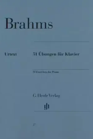 Promotion - Henle Verlag Brahms - 51 Exercises - Piano