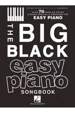 Dernier arrivage | Hal Leonard The Big Black Easy Piano Songbook