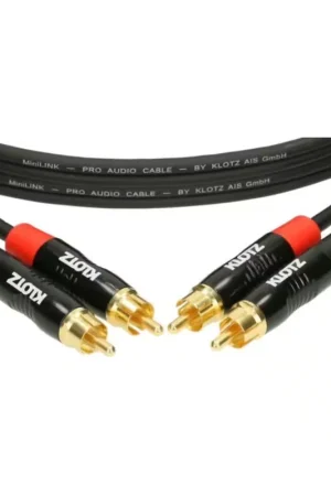 Klotz PRO TWINCABLE 1,5M - Réduction spéciale
