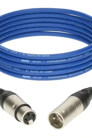 Très apprécié des clients | Klotz Cable Micro XLR 10M Bleu