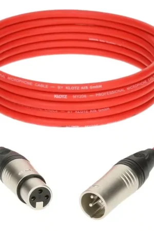 Prix avantageux - Klotz Cable Micro XLR 10M Rouge