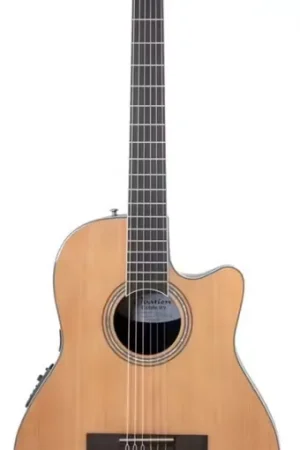 Envoi rapide | Ovation Classique Celebrity Cs Standard Mid Cutaway Natural CS24C-4-G