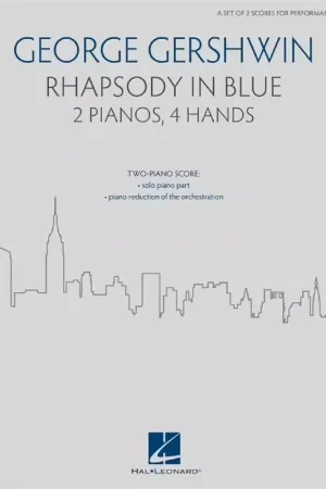 Ajoutez au panier | Hal Leonard George Gershwin - Rhapsody In Blue - 2 Pianos 4 Mains