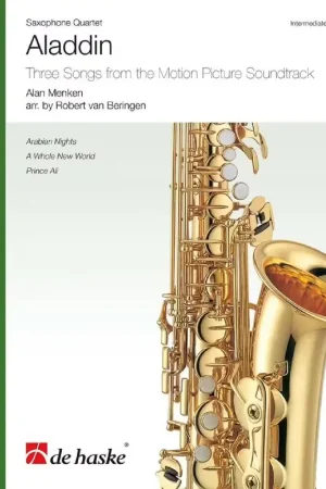 Bon prix - Dehaske ALAN MENKEN - ALADDIN - QUATUOR DE SAXOPHONES