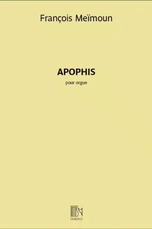 Durand François Meïmoun - Apophis - Orgue | Direct fabricant