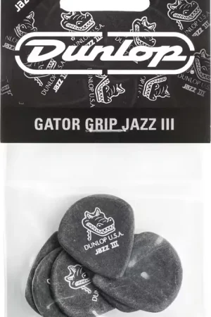 Expédition immédiate | Jim Dunlop 6 x 1,40mm Gator Grip Jazz III