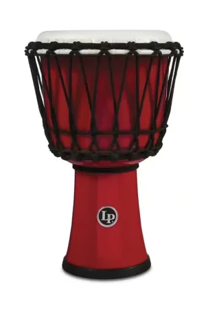 Achetez dès aujourd'hui | Latin Percussion LP1607RD Djembe World 7-inch Rope Tuned Circle Rouge