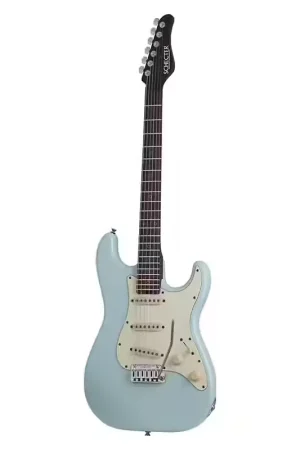 Bonne affaire - Schecter Wembley Usa Fr Sustainiac Nick Johnston Signature Atomic Frost