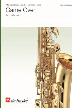Excellente qualité | Dehaske Jan Hadermann - Game Over - Saxophone Alto et Piano