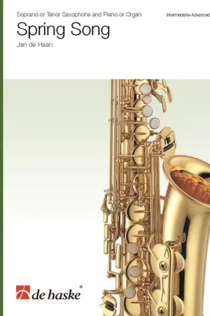 Commandez en ligne | Dehaske JAN DE HAAN - SPRING SONG - SAXOPHONE TENOR OU SOPRANO ET PIANO OU ORGUE