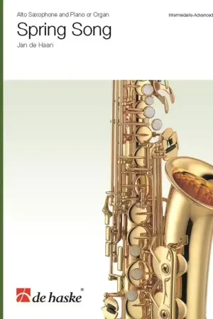 Dehaske Jan De Haan - Spring Song - Saxophone Alto et Piano - Prix usine