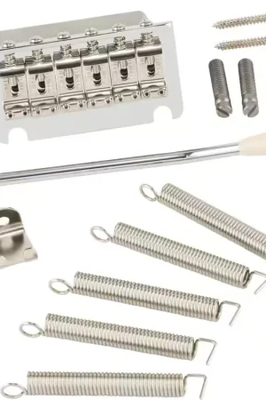 Premium | Fender Deluxe 2 Point Tremolo Assembly Chrome