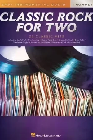 Coup de cœur des clients - Hal Leonard Classic Rock For Two Trumpets - 2 Trompettes