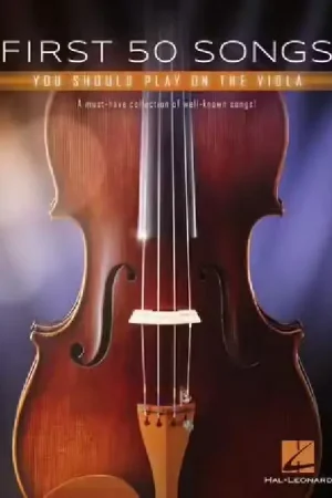 Dernières pièces | Hal Leonard First 50 Songs You Should Play On The Viola - Alto