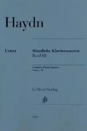 Henle Verlag Joseph Haydn - Complete Piano Sonatas Volume III PB. - Piano - Nouveau en boutique