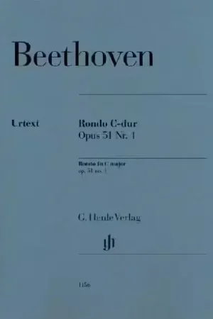 Profitez-en | Henle Verlag Ludwig Van Beethoven - Rondo In C Major Op. 51 No. 1 - Piano