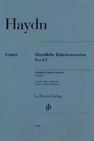 Henle Verlag Joseph Haydn - Complete Piano Sonatas Volume I W/o FG PB. - Piano | Disponible maintenant