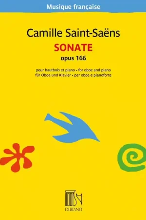 Durand Camille SAINT-saens - Sonate Opus 166 - Hautbois et Piano | Préféré des clients