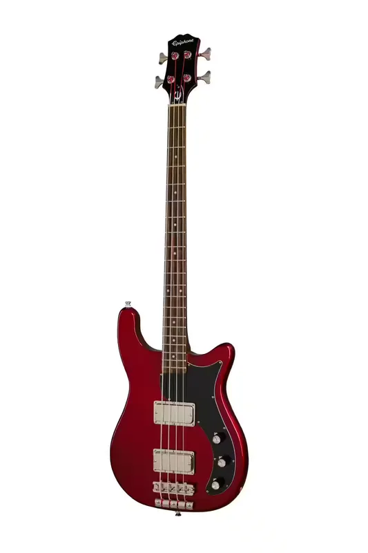 Epiphone Embassy Bass Sparkling Burgundy Original | Haute qualité