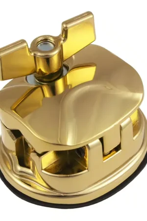 Plébiscité par les clients - Sparedrum Coquille Carrée Deluxe Support Tom Dorée 50mm (X1)