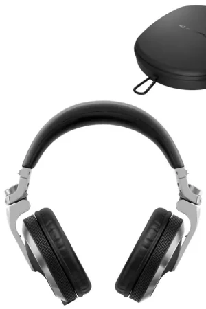 Offre bientôt terminée | Pioneer Dj Pack HDJ-X7-S Argent + Etuis HDJ-HC02