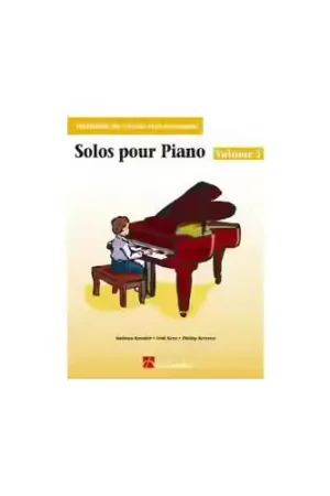 Disponible maintenant | Hal Leonard Solos Pour Piano Volume 3 (Avec Cd)