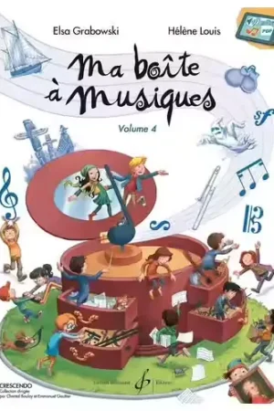 Très populaire - Billaudot Ma Boite A Musiques Vol.4 - Grabowski, Louis